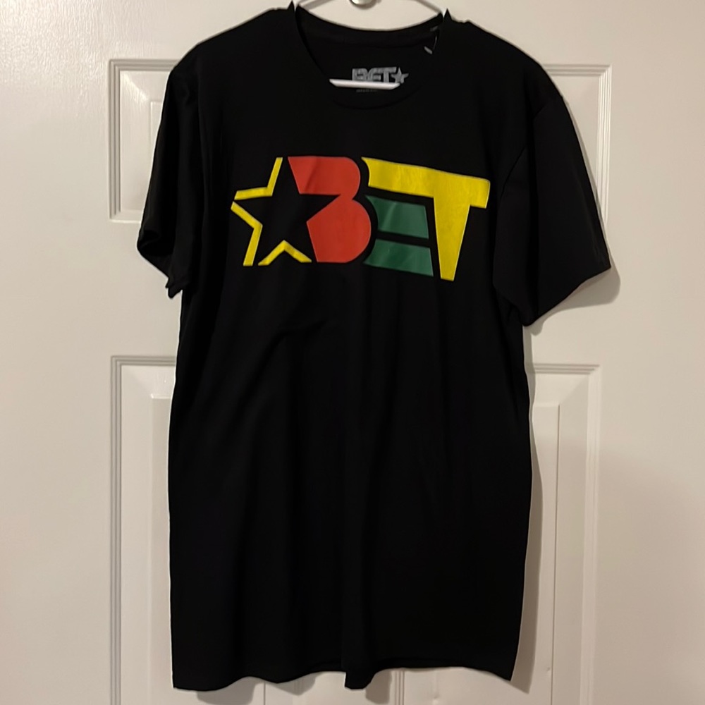 100% cotton size LARGE BET SHIRT